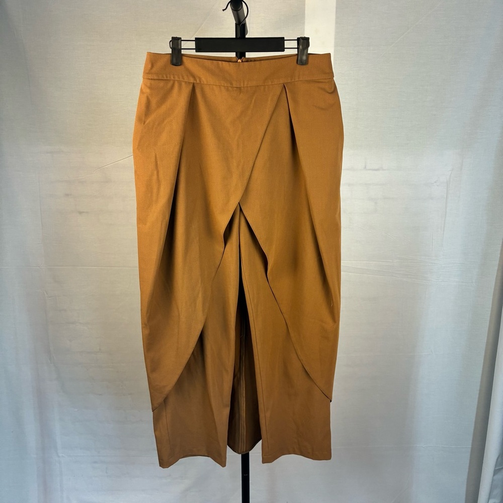 NWT Bluzat Skirted Pants in Camel XL